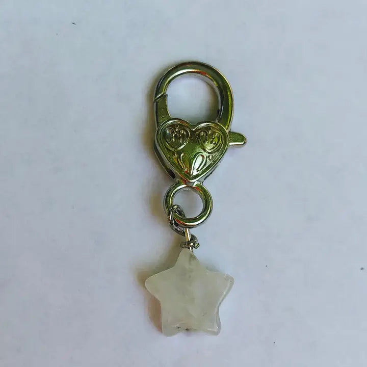 Clear Quartz Peace Pendant