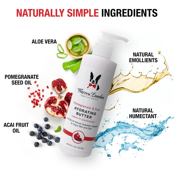 Hydrating Butter Leave-in Lotion - Pomegranate & Acai - 8oz