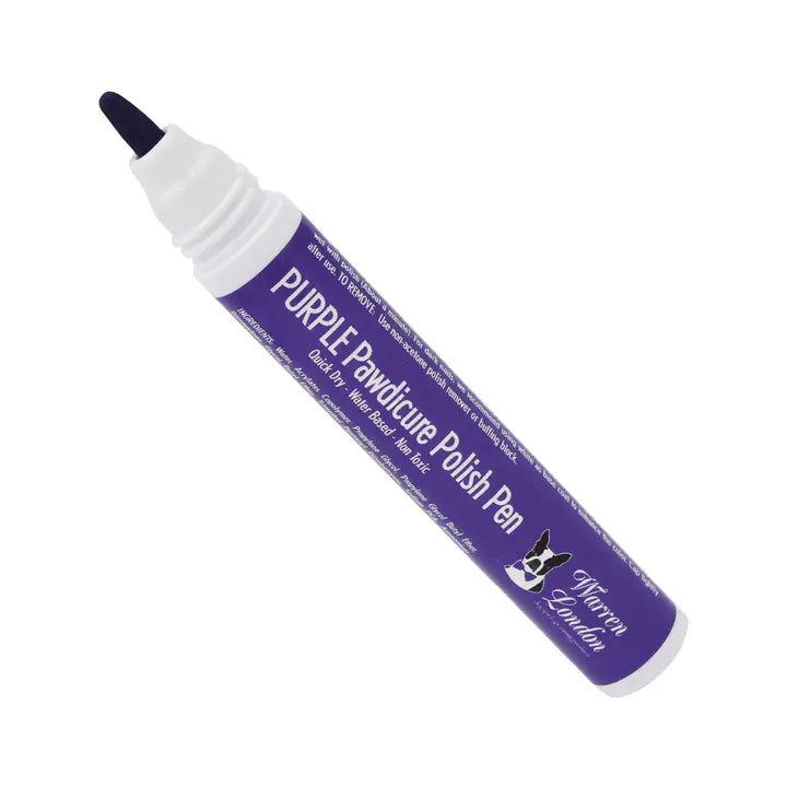 Pawdicure Nail Polish Pen - Quick Dry - Purple
