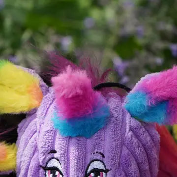 Rainbow Pride Unicorn Knottie® Plush Dog Toy