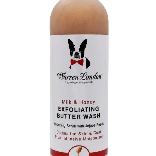 Exfoliating Butter Wash Dog Shampoo - Milk & Honey 8oz