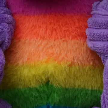 Rainbow Pride Unicorn Knottie® Plush Dog Toy