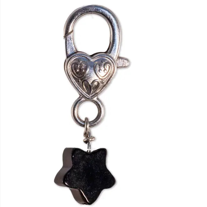 Obsidian Star Pendant