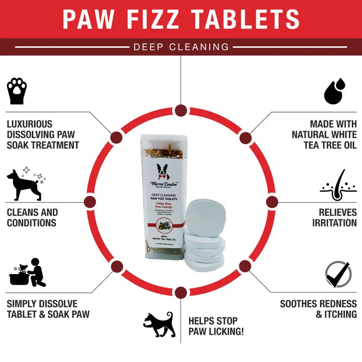 Deep Cleaning Paw Fizz Soak