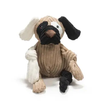 Patches Hugglemutt™ Knottie® Plush Dog Toy