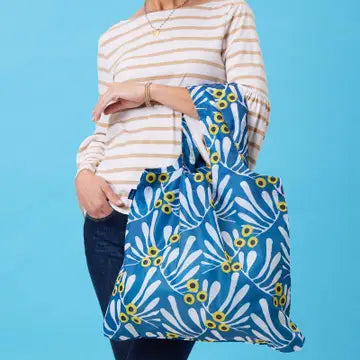 Francoise Blu Bag Reusable Shopper Tote