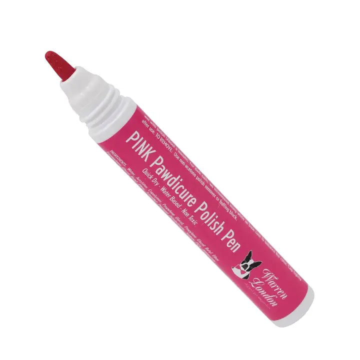 Pawdicure Nail Polish Pen - Quick Dry - Pink
