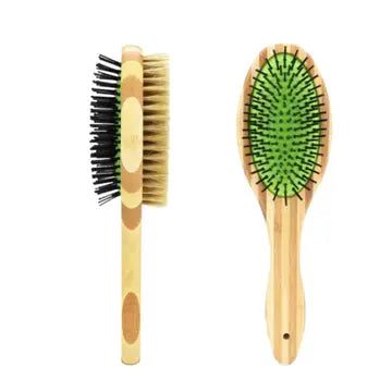 Country Living Dual Sided Eco-Friendly Bamboo Dog Brush