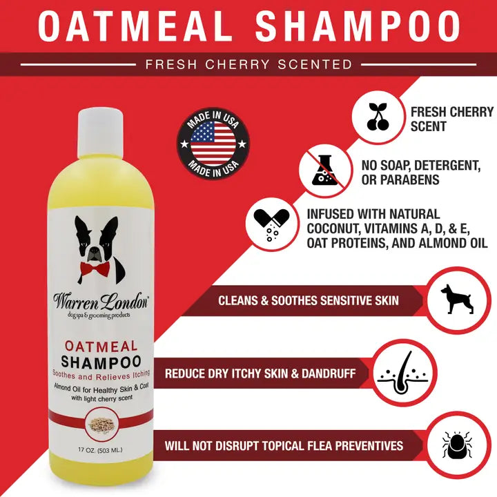 Shampoo: Oatmeal - 17oz